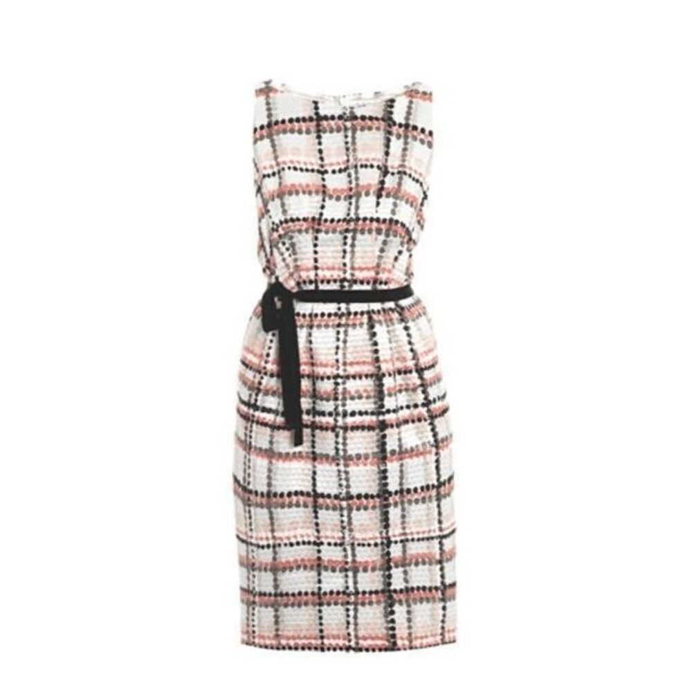NWT's $975 Max Mara Women's Dot Pattern Shift Dress Size 10